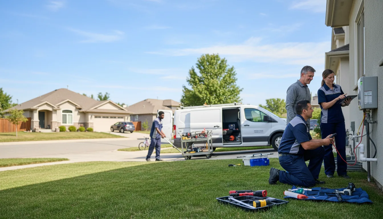 Tankless water heater service in Gray, PA